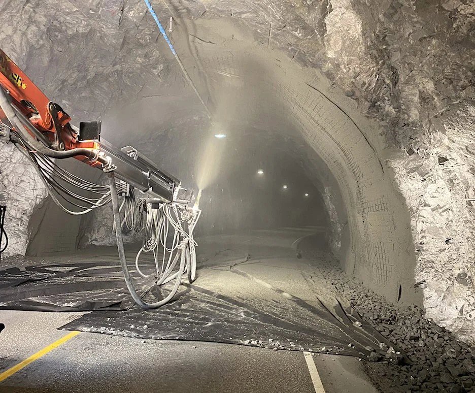Nattarbeid i Hardanger-tunnelar på rv. 13 og rv. 7 denne veka og neste