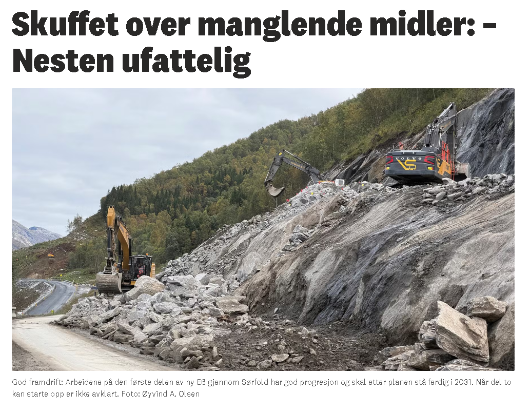 Statsbudsjettet - en sammenhengende skuffelse!!